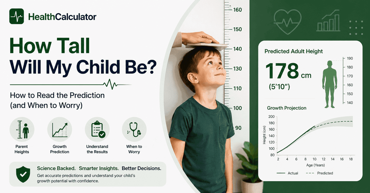 How Tall Will My Child Be? How to Read the Prediction (and When to Worry)