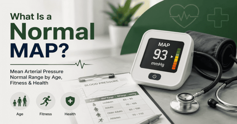 What Is a Normal MAP? Mean Arterial Pressure Normal Range by Age, Fitness & Health