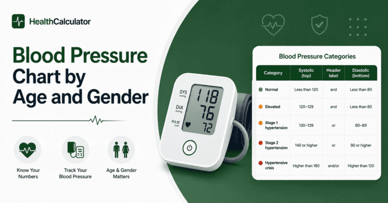 Blood Pressure Chart by Age and Gender: What the Numbers Really Mean